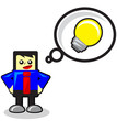 illustration of success businessman