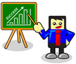 illustration of success businessman