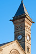 Photo: Clock tower of the old church in Preston, UK Clock tower of the old church in Preston, UK