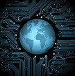 circuit  board  globe
