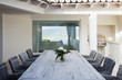 Table and chairs on patio