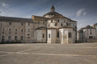 Ornate old building with courtyard