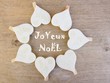 joyeux noël, sur bois