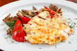 Schnitzel with vegetables Schnitzel with vegetables