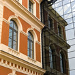 Mix of times in architecture
