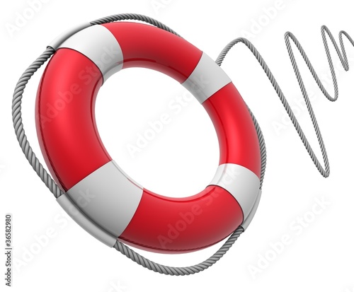 Illustration: Rettungsring Rettungsring