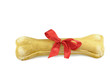 Hundeknochen mit Schleife