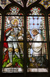 Banska Stiavnica - windowpane from st. Katharine church