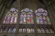 Paris - sanctuar windowpane of Saint Denis cathedral Paris - sanctuar windowpane of Saint Denis cathedral