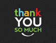 Thank You So Much Message Note