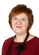 Portrait of middle-aged woman in the studio