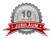 10 Jahre Jubiläum - Plakette