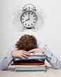 Foto: Employee sleeping Employee sleeping
