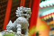 Chinese lion statue