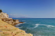 Antibes, France road near the waterfront- near museum of Picasso