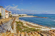 Antibes, France road near the waterfront- near museum of Picasso