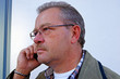 Mann am Telefon