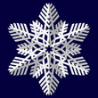 Decorative snowflake. Vector illustration. Decorative snowflake. Vector illustration.