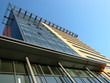 Glasarchitektur eines Bürohaus im Ostend von Frankfurt am Main