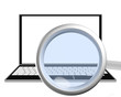 laptop - search