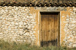 Old stone building, aged house. France