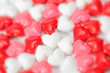 Heart shaped candies Heart shaped candies