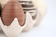 Chocolate Eggs in crate Chocolate Eggs in crate