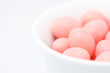 Pink candies Pink candies