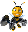 Abeille et poids