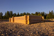 Building a new log cabins