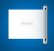 Vektor: Vector paper frame background for message Vector paper frame background for message