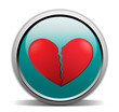 broken heart, turquoise