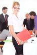 Portrait of a female executive