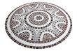 abstract mosaic pattern