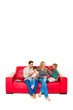 family with two children