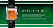 Classic Analog Men's Wrist Watch Store Card