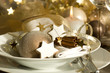 Christmas place setting