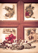 Vintage Christmas Window Vintage Christmas Window