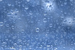 raindrops on the window