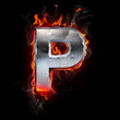 Hot metal letter