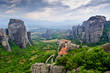 Meteora scenic panorama