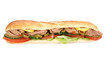 Tasty tuna baguette
