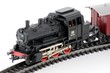Modelleisenbahn Freisteller Tender mit Wagon