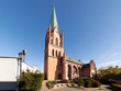 Gothic church in Polczyn Zdroj, Poland.