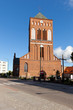 Old historic church in Swidwin, Poland.