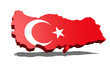 Turkey Flag 3D