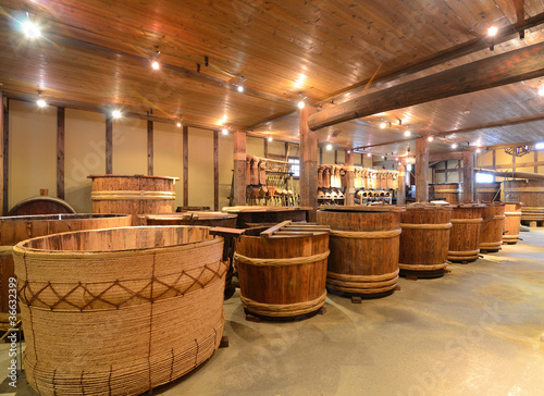 Photo: Sake Brewery Sake Brewery