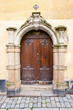 old door on street in old town Galma Stan, Stockholm, Sweden old door on street in old town Galma Stan, Stockholm, Sweden