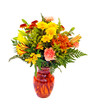 Fresh fall color flower arrangement Fresh fall color flower arrangement