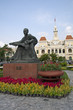 Statue of Ho Chi Minh and Peoples Committee Building, Saigon Statue of Ho Chi Minh and Peoples Committee Building, Saigon